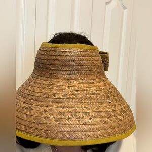 Stylish Brown Woven Sun Hat